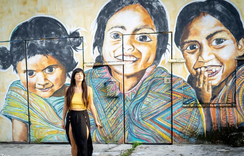 Arte callejero en Tulum